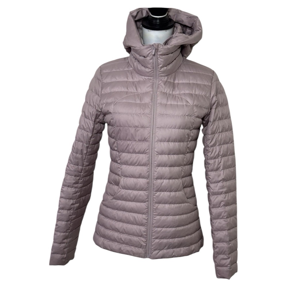 Lululemon Pack It Down Jacket 700 Fill Woman's Size 4 Pink LW4BEKS
